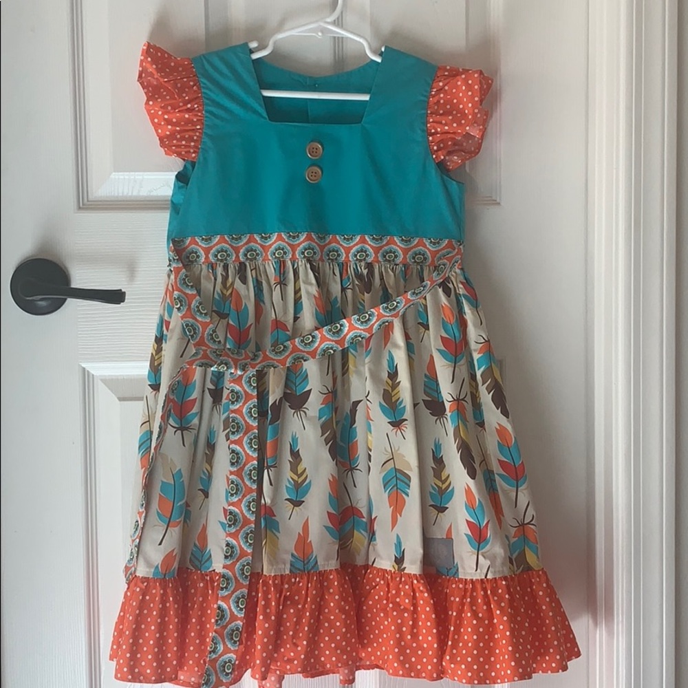 Eleanor Rose Girls Fall Dress